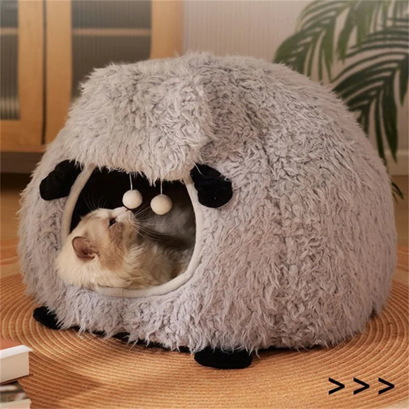 Pet sheep shape nest - N08 - PetsLoveStory®