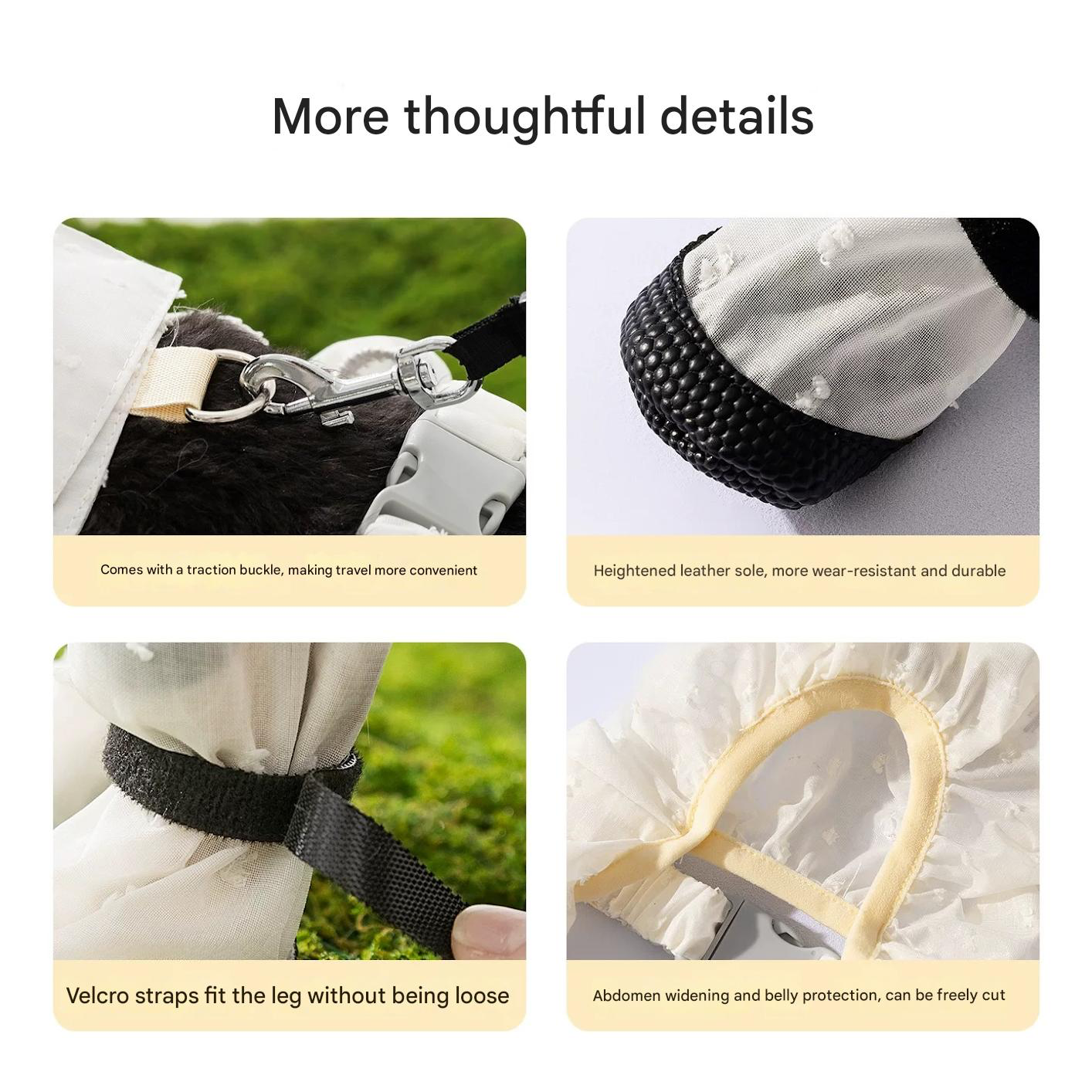 Anti-Dust Pants with Shoes