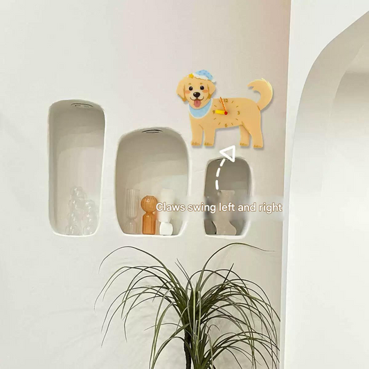 Golden Retriever Wall Clock