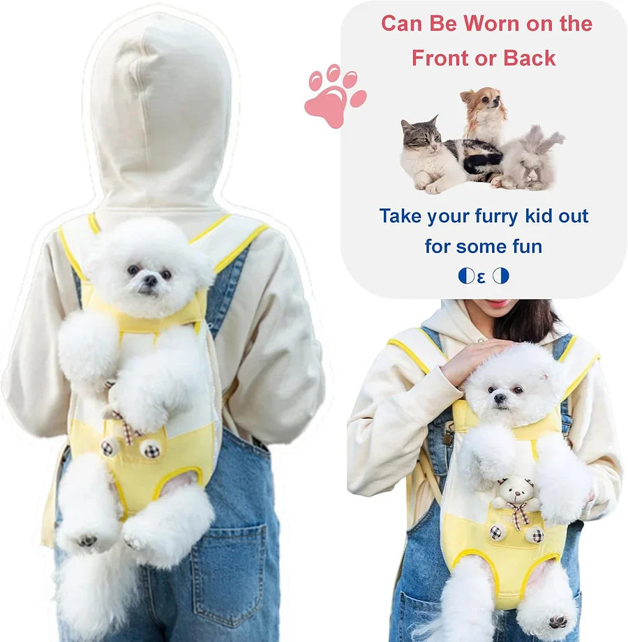 Cartoon Pet Front Carrier Backpack