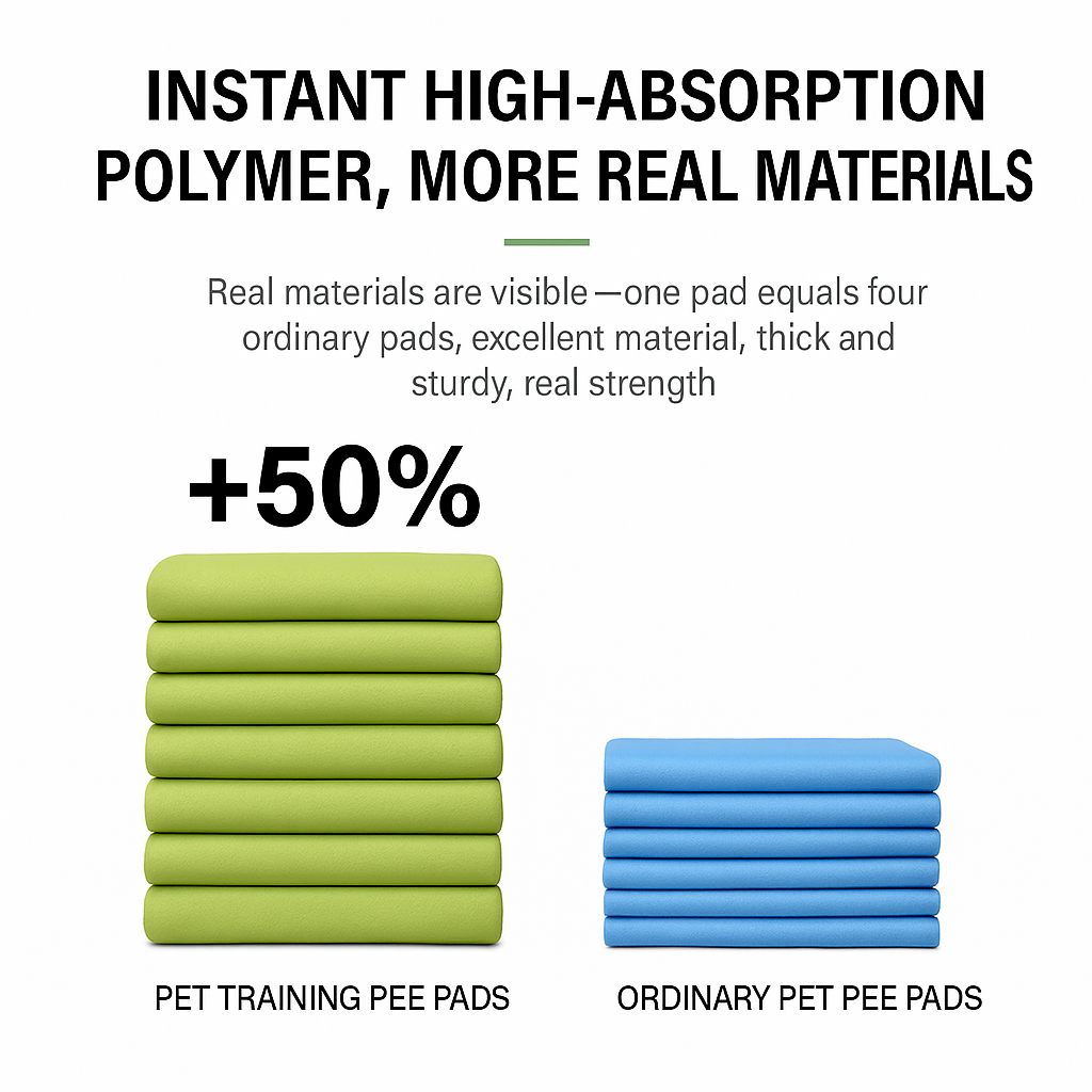 Pet training pee pads