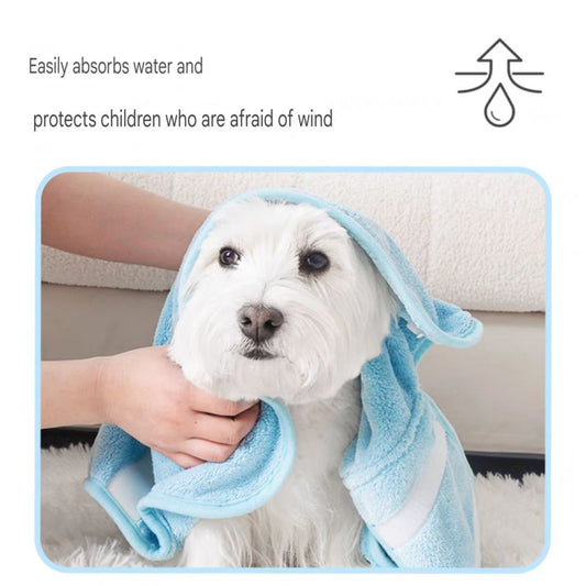 Rabbit ears bathrobe for dogs - PetsLoveStory®