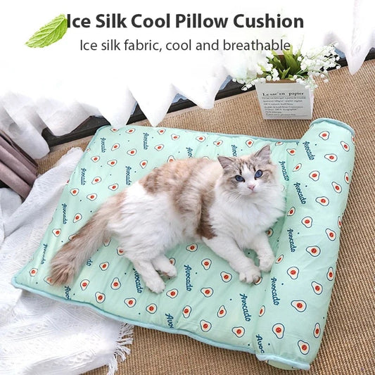 Ice Silk Cooling Mat for Dogs & Cats - PetsLoveStory®