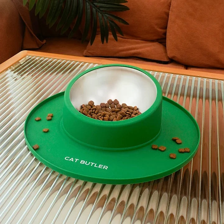 Anti-Rollover Cat Bowl - PetsLoveStory®