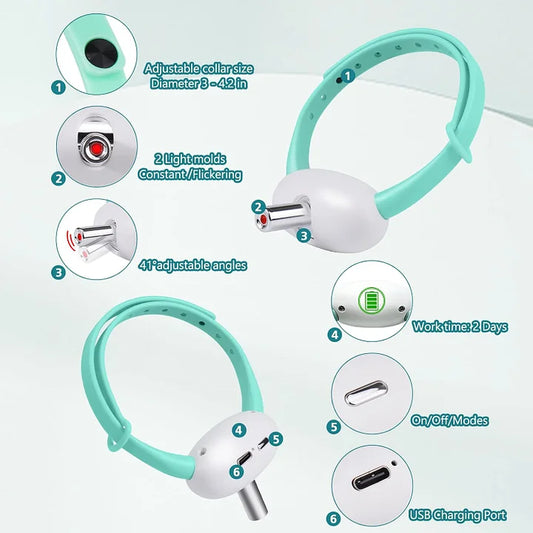 Automatic Cat Toys with LED Light,Upgraded Lengthened Light Head - PetsLoveStory®