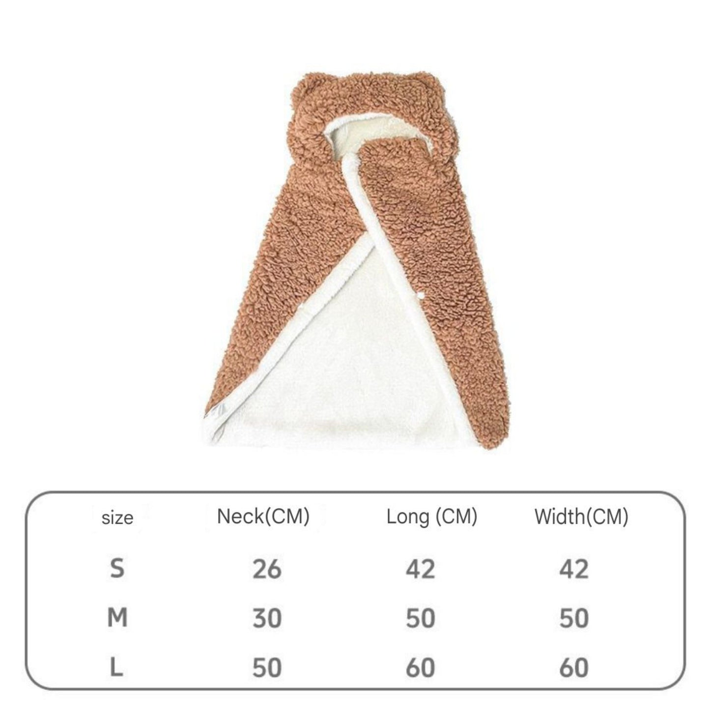 Pet Cape Blanket - PetsLoveStory®