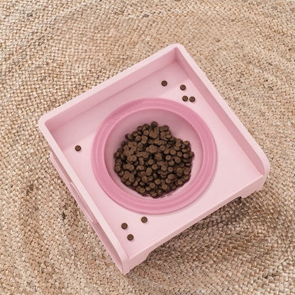 Ceramic Square bowl cat bowl - PetsLoveStory®