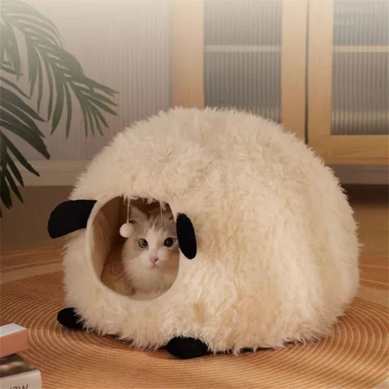 Pet sheep shape nest - N08 - PetsLoveStory®