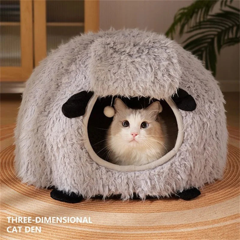Pet sheep shape nest - N08 - PetsLoveStory®