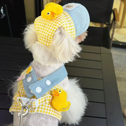 Cute duck Spring and summer pet chest harness - PetsLoveStory®