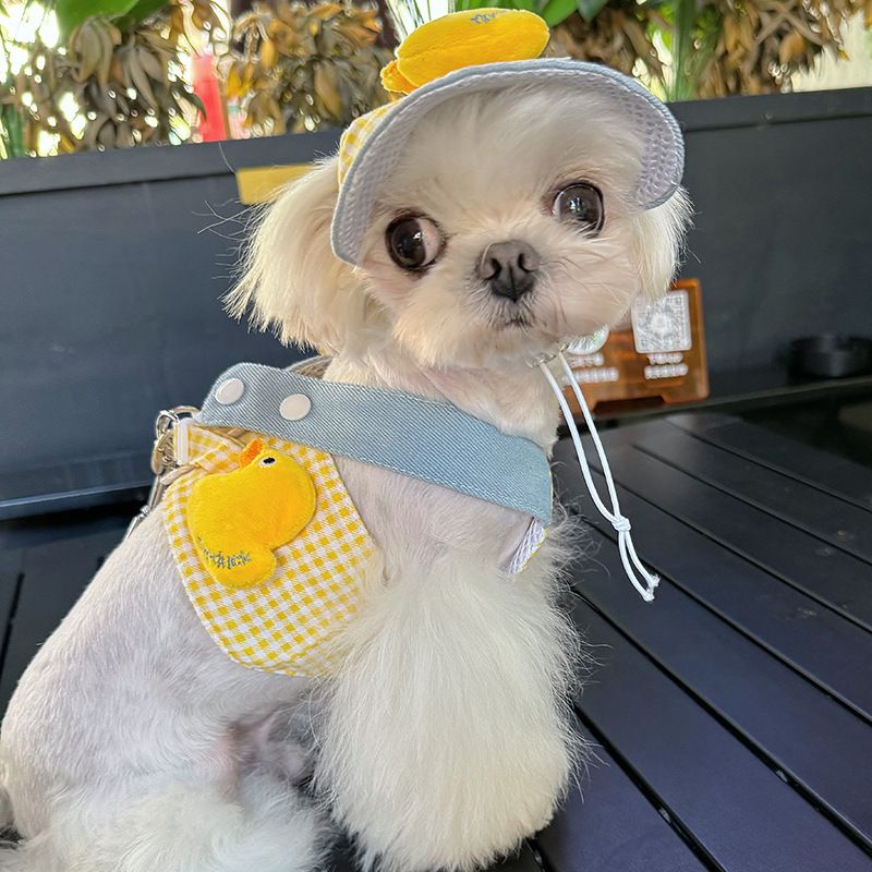 Cute duck Spring and summer pet chest harness - PetsLoveStory®