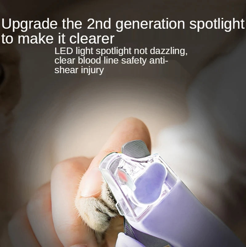dog nail clipper with light - PetsLoveStory®