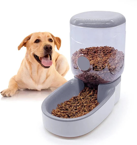 Automatic Pet Feeder 4L Gravity Dog Food Dispenser Large Capacity - PetsLoveStory®