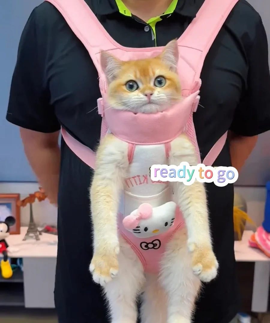 Cartoon Pet Front Carrier Backpack