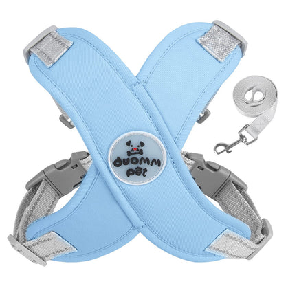 X Shape Breathable Harness Leash Set