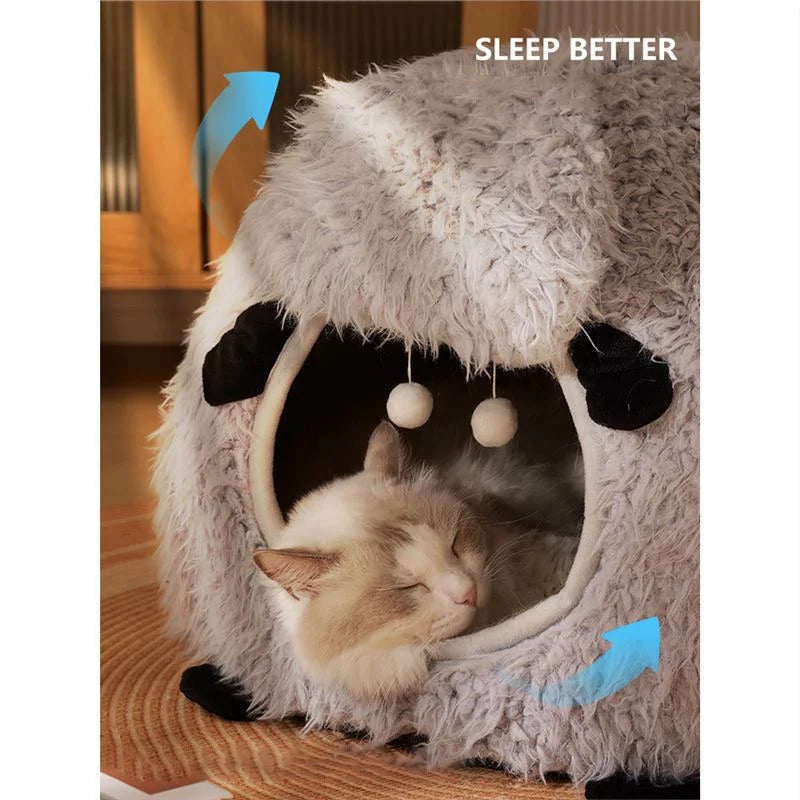 Pet sheep shape nest - N08 - PetsLoveStory®