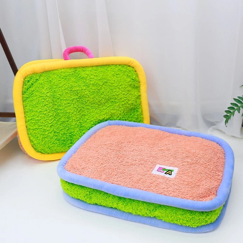 Ultra-Comfy Square Pet Bed