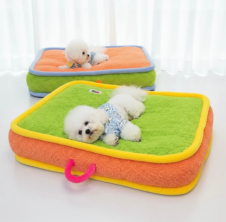 Ultra-Comfy Square Pet Bed