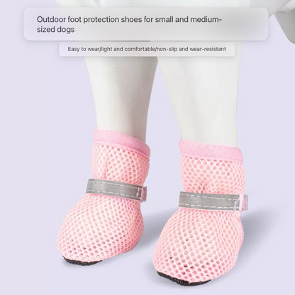 Ultra-breathable mesh pet shoes