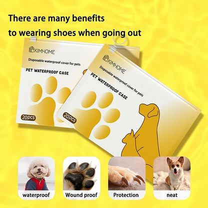 Pet Disposable Dog Shoes - PetsLoveStory®