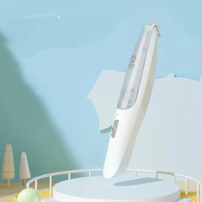 Hair-sucking pet hair clipper