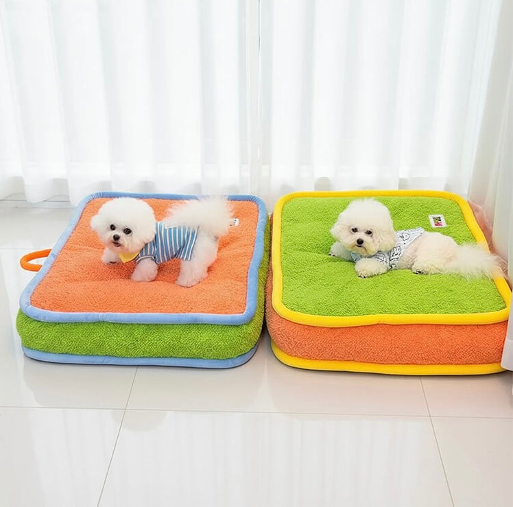 Ultra-Comfy Square Pet Bed