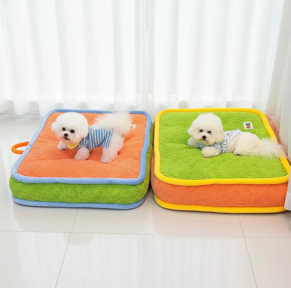 Ultra-Comfy Square Pet Bed
