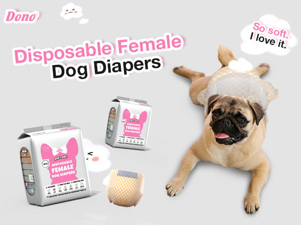 Dog Diapers Female - PetsLoveStory®