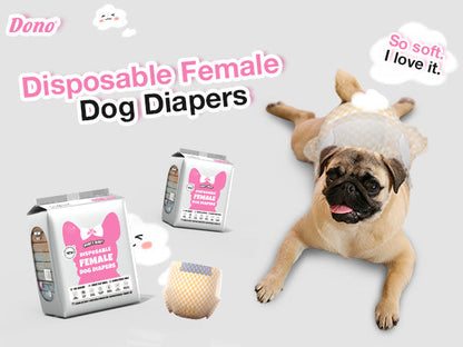 Dog Diapers Female - PetsLoveStory®
