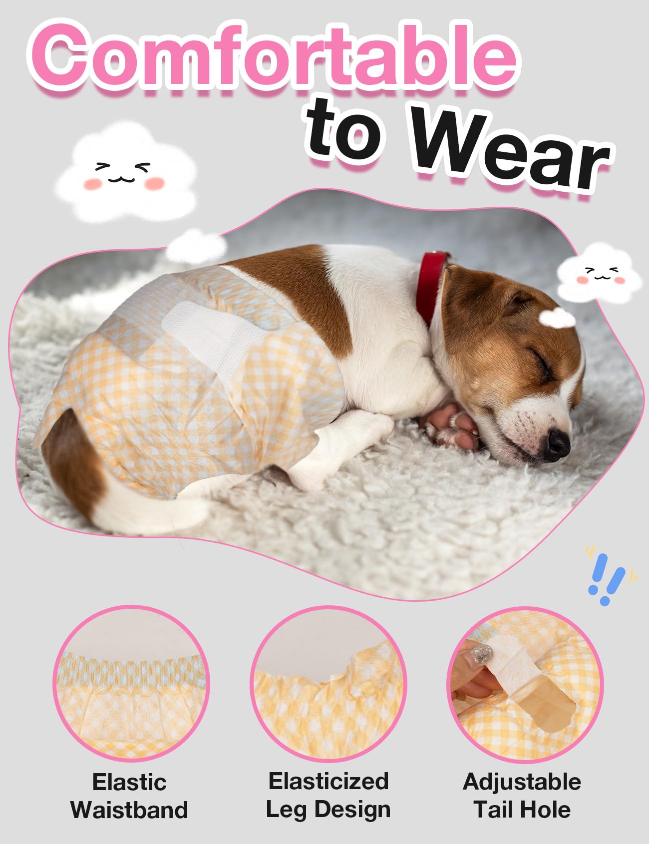 Dog Diapers Female - PetsLoveStory®