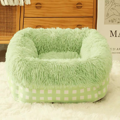 Winter Warmth Deep Sleep Pet Bed