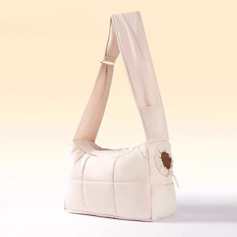 Quilted Minimalist Pet Carrier