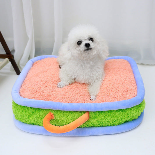 Ultra-Comfy Square Pet Bed