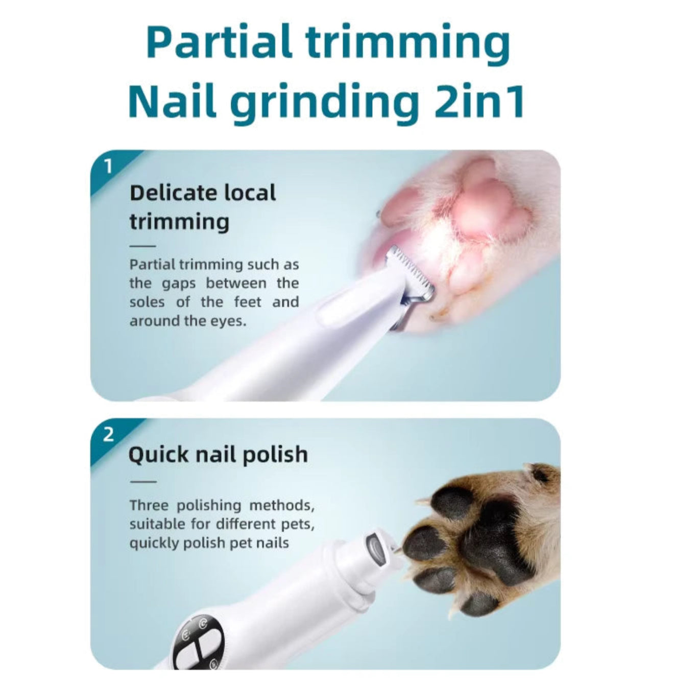 2 in 1 Trimmer & Grinder™