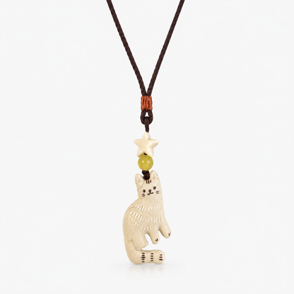 Honey Kitty Necklace