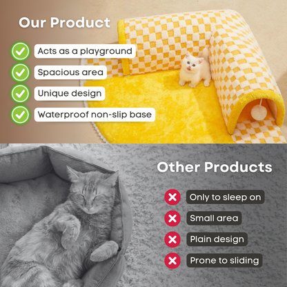 PetsLoveStory® First Class Tunnel Bed - PetsLoveStory®