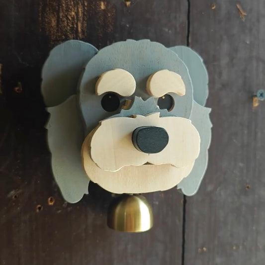 Handmade Dog Door Bell