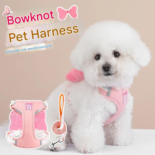 🎀 Bowknot Pet Harness