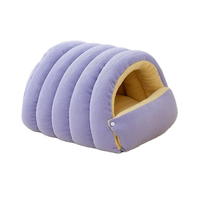 Cave Style Cozy Hideaway with Removable Washable Cover Bed