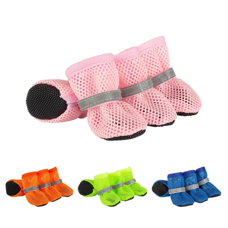 Ultra-breathable mesh pet shoes