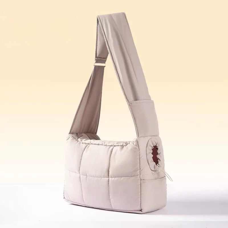 Quilted Minimalist Pet Carrier