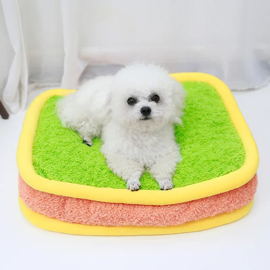 Ultra-Comfy Square Pet Bed