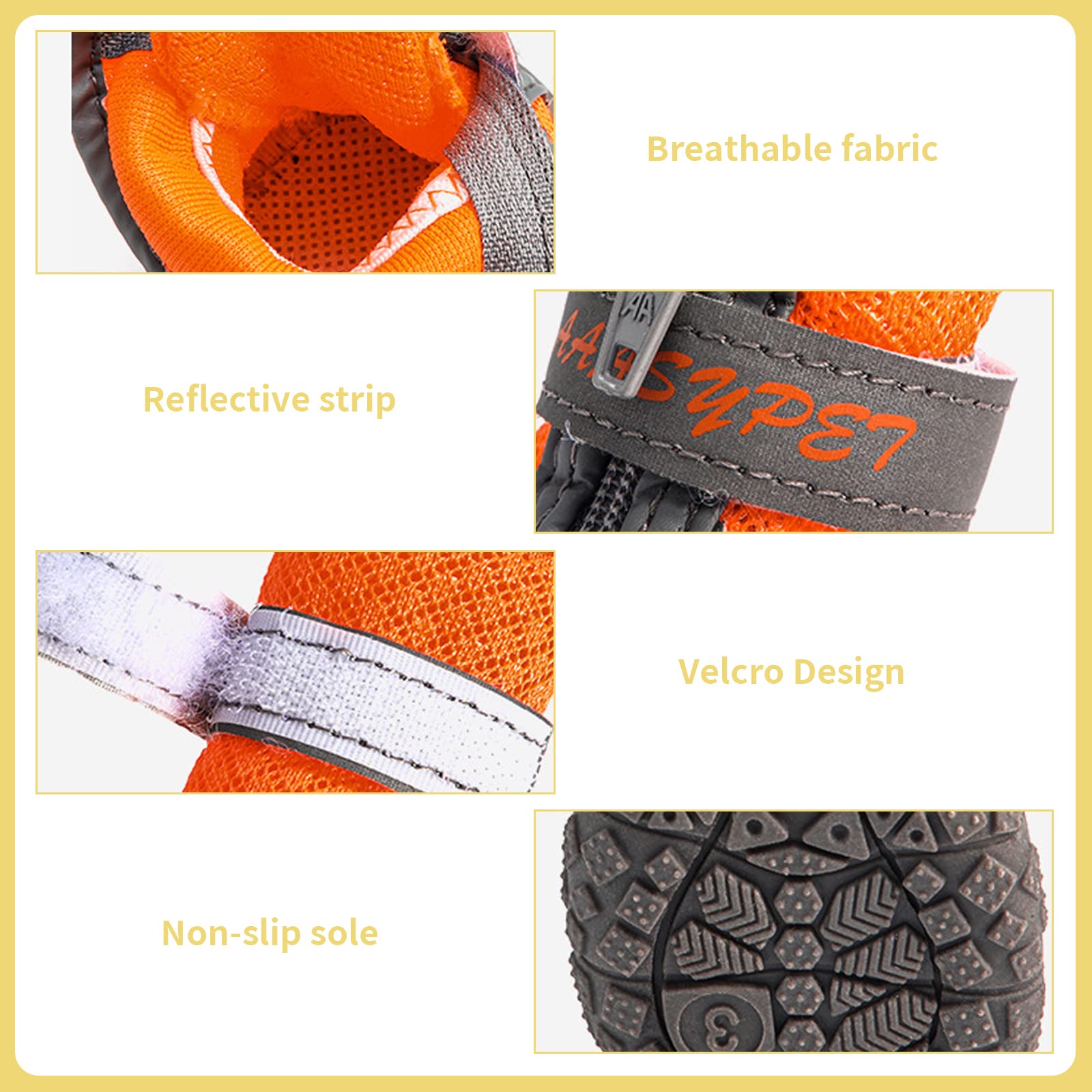 Dog Boots For Hiking and Running - PetsLoveStory®