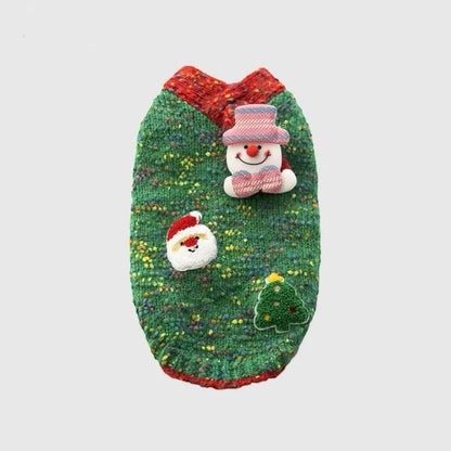 Pet Christmas Dress Autumn and Winter - PetsLoveStory®