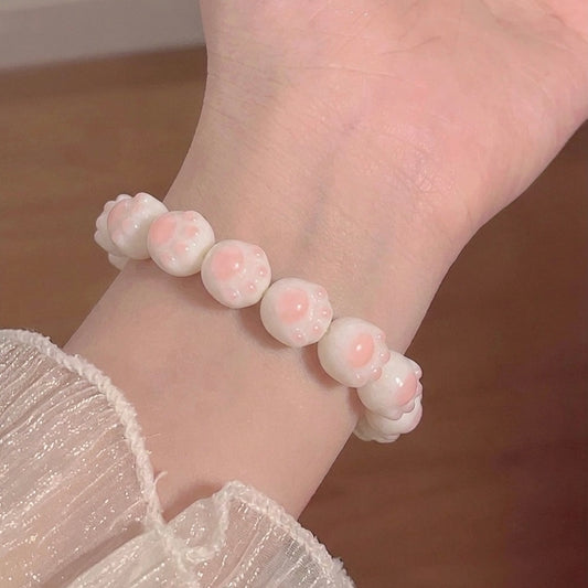 Blush Kitty Bracelet