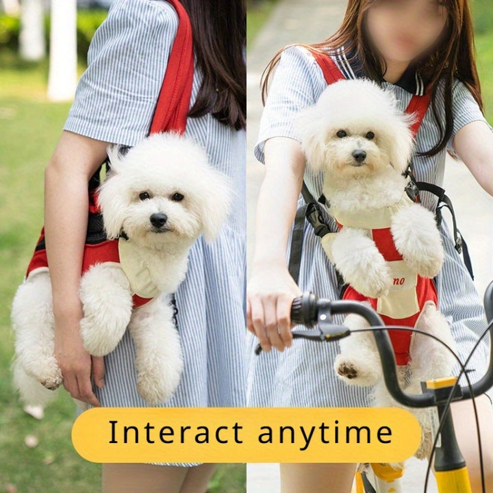 Pet Four-legged Bag Outdoor Carrying Bag