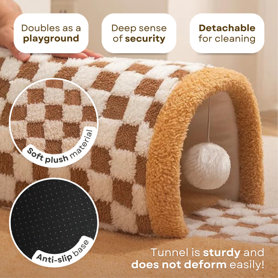 PetsLoveStory® First Class Tunnel Bed - PetsLoveStory®