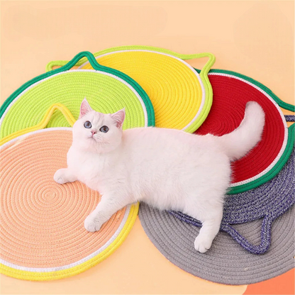 Handmade hemp rope cat scratching board - PetsLoveStory®