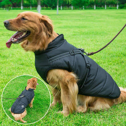 PetsLoveStory® Dog Winter Jacket With Harness - PetsLoveStory®