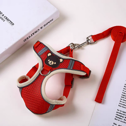 Vest style dog leash - PetsLoveStory®